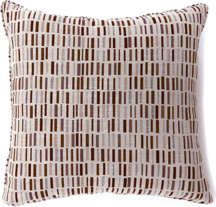 The appearance of Pianno Brown 18" Pillow Set of 2 designed by Furniture of America in the modern / contemporary interior design. This brown piece of furniture  was selected by 1StopBedrooms from Pianno Collection to add a touch of cosiness and style into your home. Sku: PL6004BR-S-2PK. Material: Polyester. Product Type: Accent Pillow. Image1