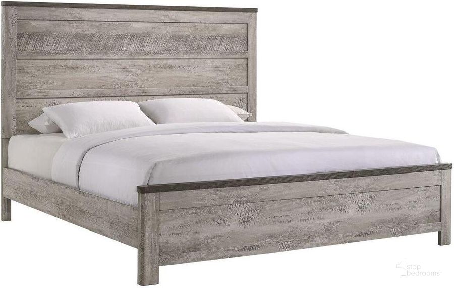 The appearance of Picket House Furnishings Adam King Panel Bed designed by Picket House in the transitional interior design. This gray piece of furniture  was selected by 1StopBedrooms from Adam Collection to add a touch of cosiness and style into your home. Sku: MC300KHF;MC300QKR. Bed Type: Panel Bed. Product Type: Panel Bed. Bed Size: King. Material: Rubberwood. Image1