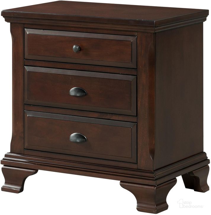 The appearance of Picket House Furnishings Brinley Cherry Nightstand designed by Picket House in the traditional interior design. This cherry piece of furniture  was selected by 1StopBedrooms from Brinley Cherry Collection to add a touch of cosiness and style into your home. Sku: CN600NSO. Product Type: Nightstand. Material: Pine. Image1
