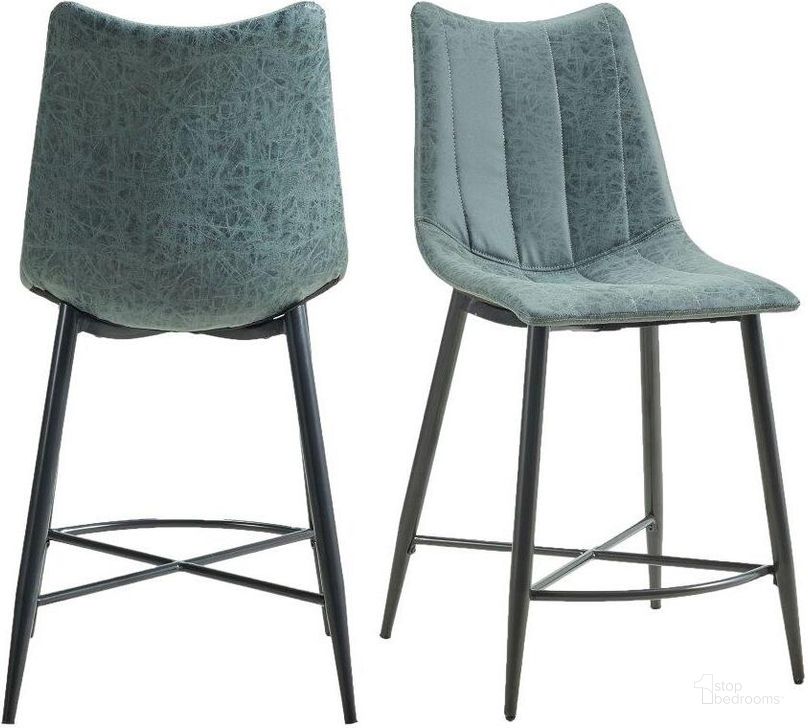 The appearance of Picket House Furnishings Conner Counter Height Side Chair Set 2 designed by Picket House in the transitional interior design. This grey piece of furniture  was selected by 1StopBedrooms from Conner Collection to add a touch of cosiness and style into your home. Sku: CDRK150CSCT;CDRK150CSCT;CDRK150CSCB;CDRK150CSCB. Material: Polyester. Product Type: Side Chair. Image1