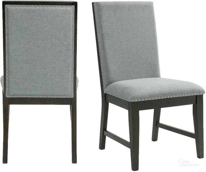 The appearance of Picket House Furnishings Holden Standard Height Side Chair Set 2 In Gray designed by Picket House in the transitional interior design. This gray piece of furniture  was selected by 1StopBedrooms from Holden Collection to add a touch of cosiness and style into your home. Sku: DDV100SC. Product Type: Side Chair. Material: Rubberwood. Image1