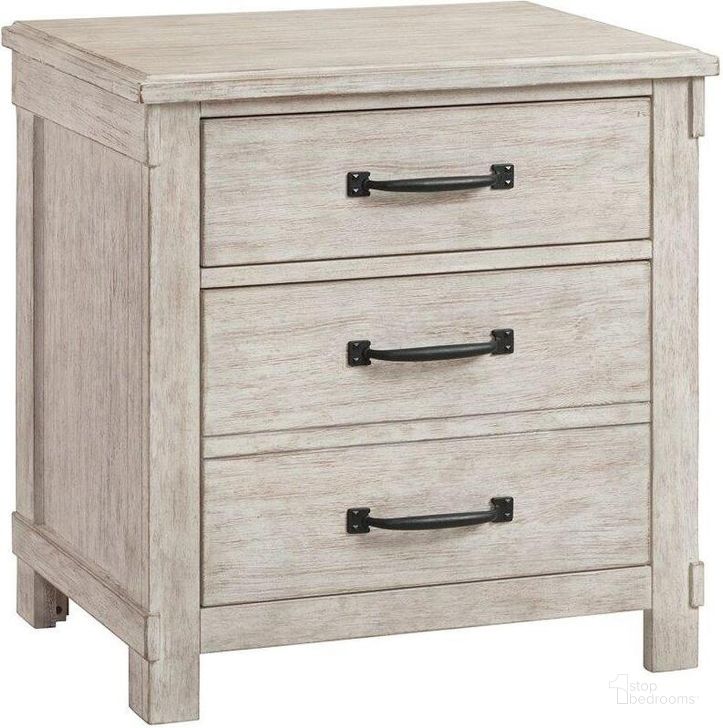 The appearance of Picket House Furnishings Jack 2-Drawer Nightstand With Usb Ports designed by Picket House in the country / farmhouse interior design. This white piece of furniture  was selected by 1StopBedrooms from Jack Collection to add a touch of cosiness and style into your home. Sku: SC600NS. Product Type: Nightstand. Material: Rubberwood. Image1