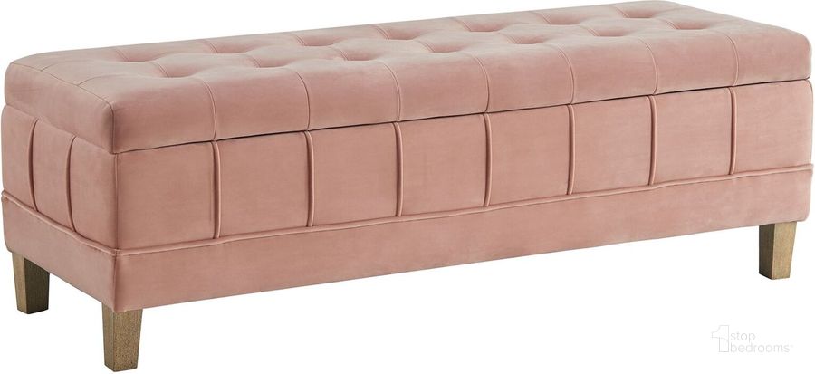 Picket house furnishings jude clearance tufted storage ottoman