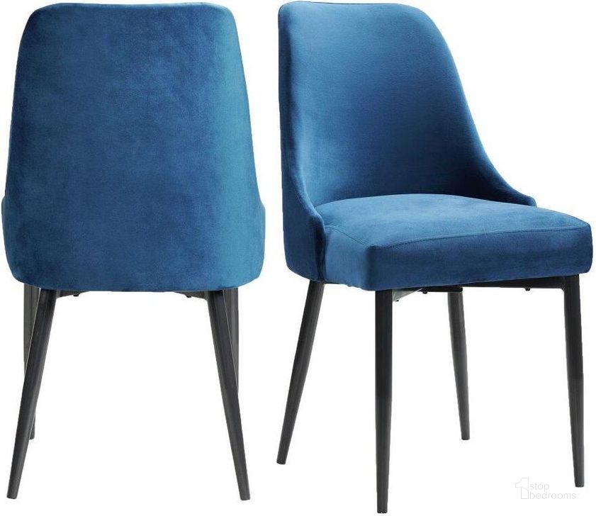 The appearance of Picket House Furnishings Mardelle Dining Side Chair Set 2 In Blue designed by Picket House in the modern / contemporary interior design. This blue piece of furniture  was selected by 1StopBedrooms from Mardelle Collection to add a touch of cosiness and style into your home. Sku: CCS100SCBL. Product Type: Side Chair. Material: Plywood. Image1