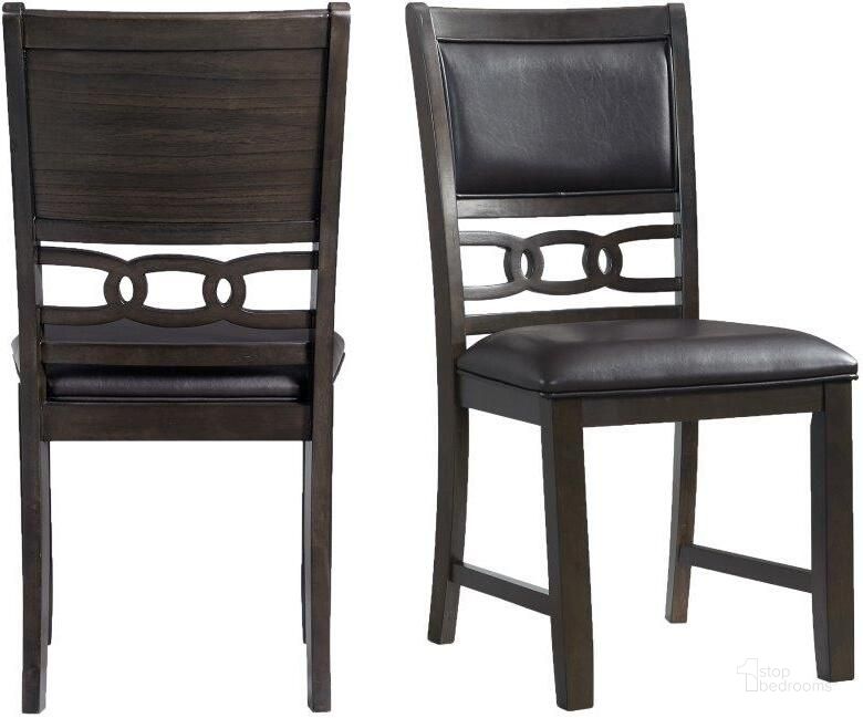 The appearance of Picket House Furnishings Taylor Standard Height Faux Leather Side Chair Set 2 In Walnut designed by Picket House in the transitional interior design. This walnut piece of furniture  was selected by 1StopBedrooms from Taylor Collection to add a touch of cosiness and style into your home. Sku: DAH505SPC. Product Type: Side Chair. Material: Rubberwood. Image1