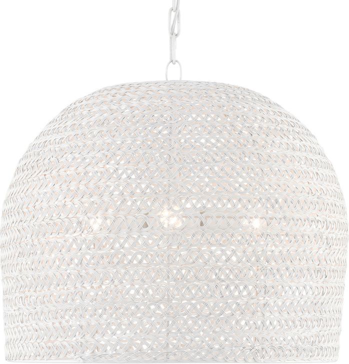The appearance of Piero Medium White Chandelier designed by Currey & Company in the modern / contemporary interior design. This white piece of furniture  was selected by 1StopBedrooms from Piero Collection to add a touch of cosiness and style into your home. Sku: 9000-0623. Material: Metal. Product Type: Chandelier. Image1