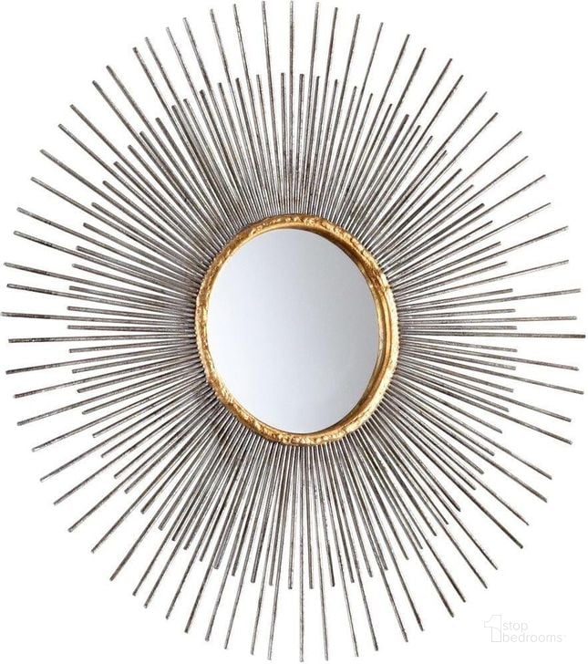 The appearance of Pixley Small Mirror designed by Cyan Design in the modern / contemporary interior design. This silver piece of furniture  was selected by 1StopBedrooms from Pixley Collection to add a touch of cosiness and style into your home. Sku: 05537. Product Type: Mirror. Material: Iron.