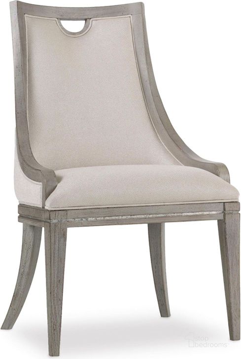 The appearance of Sanctuary Epoque Upholstered Side Chair Set of 2 designed by Hooker in the traditional interior design. This beige piece of furniture  was selected by 1StopBedrooms from Sanctuary Collection to add a touch of cosiness and style into your home. Sku: 5603-75410-LTBR. Material: Fabric. Product Type: Side Chair. Image1