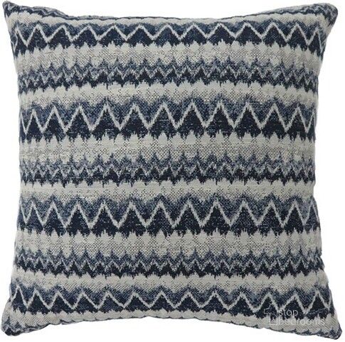 The appearance of Lindy Navy 22 X 22 Pillow (2/Ctn) designed by Furniture of America in the modern / contemporary interior design. This navy piece of furniture  was selected by 1StopBedrooms from Lindy Collection to add a touch of cosiness and style into your home. Sku: PL6033NV-L-2PK. Material: Polyester. Product Type: Pillow.