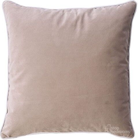 The appearance of Fawn Sand 20 X 20 Pillow (2/Ctn) designed by Furniture of America in the modern / contemporary interior design. This sand piece of furniture  was selected by 1StopBedrooms from Fawn Collection to add a touch of cosiness and style into your home. Sku: PL8031-2PK. Material: Fabric. Product Type: Pillow.