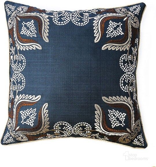 The appearance of Dina Navy 20 X 20 Pillow (2/Ctn) designed by Furniture of America in the modern / contemporary interior design. This navy piece of furniture  was selected by 1StopBedrooms from Dina Collection to add a touch of cosiness and style into your home. Sku: PL8034-2PK. Material: Fabric. Product Type: Pillow.