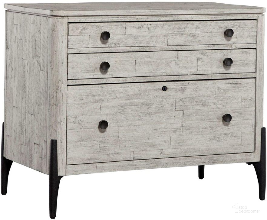 The appearance of Platinum Workstation/Combo File In Grey designed by Aspenhome in the modern / contemporary interior design. This grey piece of furniture  was selected by 1StopBedrooms from Platinum Collection to add a touch of cosiness and style into your home. Sku: I251-378-2. Material: Wood. Product Type: File Cabinet. Image1