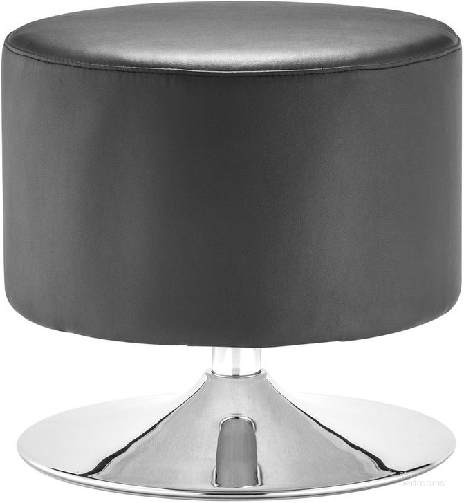 The appearance of Plump Ottoman In Black designed by Zuo Modern in the modern / contemporary interior design. This black piece of furniture  was selected by 1StopBedrooms from Plump Collection to add a touch of cosiness and style into your home. Sku: 103020. Product Type: Ottoman. Material: Plywood. Image1