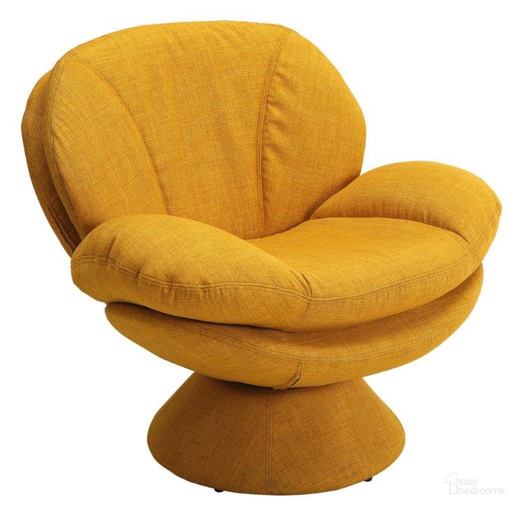 The appearance of Port Leisure Accent Chair In Straw Fabric designed by Mac Motion Chair in the modern / contemporary interior design. This yellow piece of furniture  was selected by 1StopBedrooms from Port Leisure Collection to add a touch of cosiness and style into your home. Sku: M300-110UPH. Material: Metal. Product Type: Accent Chair. Image1