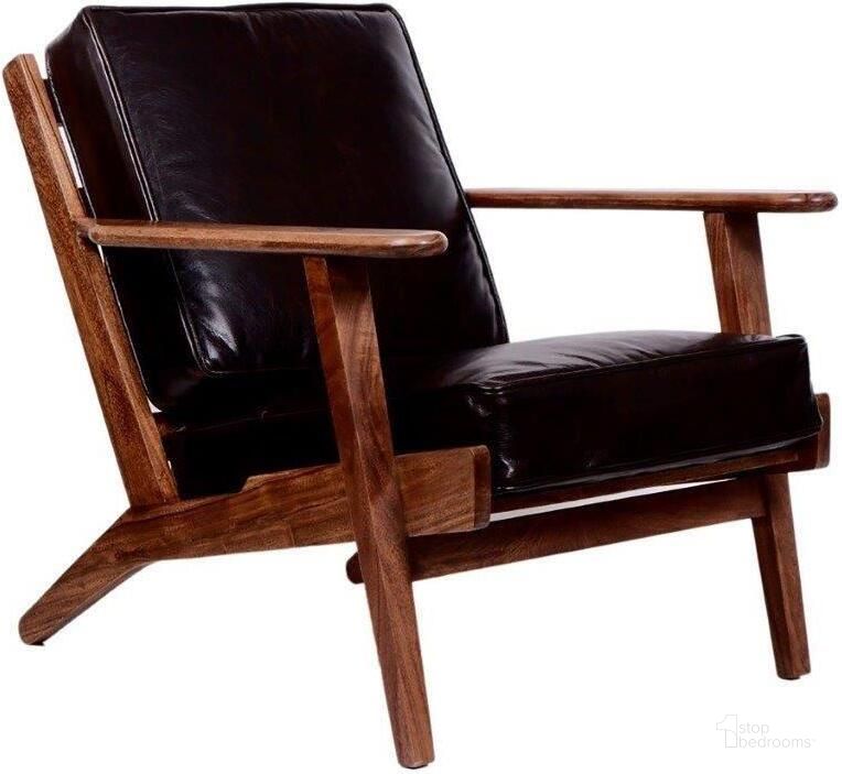 The appearance of Porter Designs Corvallis Solid Sheesham Wood Accent Chair In Brown 02-108-06-0442 designed by Porter Designs in the modern / contemporary interior design. This black and brown piece of furniture  was selected by 1StopBedrooms from Corvallis Collection to add a touch of cosiness and style into your home. Sku: 02-108-06-0442. Material: Wood. Product Type: Accent Chair. Image1