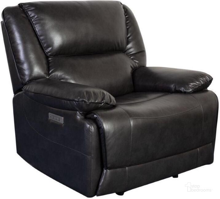 The appearance of Porter Designs Ennis Triple Power Recliner In Black designed by Porter Designs in the transitional interior design. This black piece of furniture  was selected by 1StopBedrooms from Ennis Collection to add a touch of cosiness and style into your home. Sku: 03-202C-17-4830. Product Type: Recliner. Material: Polyurethane. Image1