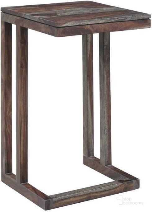 The appearance of Porter Designs Fall River Solid Sheesham Wood End Table In Gray 05-117-12-4421 designed by Porter Designs in the modern / contemporary interior design. This gray piece of furniture  was selected by 1StopBedrooms from Fall River Collection to add a touch of cosiness and style into your home. Sku: 05-117-12-4421. Material: Wood. Product Type: End Table. Image1