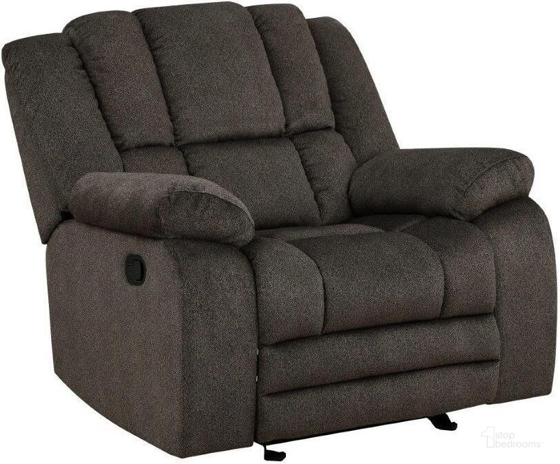 The appearance of Porter Designs Knox Microfiber Recliner In Gray designed by Porter Designs in the transitional interior design. This gray piece of furniture  was selected by 1StopBedrooms from Knox Collection to add a touch of cosiness and style into your home. Sku: 03-201C-05-5213. Material: Fabric. Product Type: Recliner. Image1