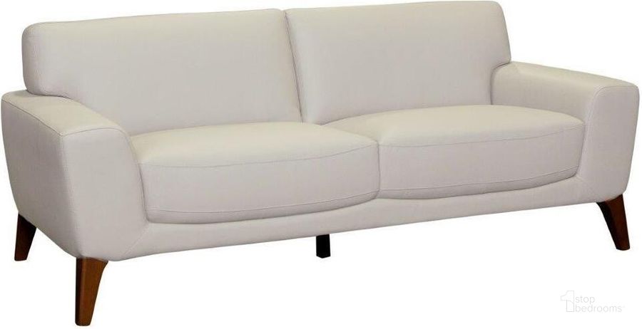 The appearance of Porter Designs Modena Top Grain Leather Sofa In Cream designed by Porter Designs in the modern / contemporary interior design. This cream piece of furniture  was selected by 1StopBedrooms from Modena Collection to add a touch of cosiness and style into your home. Sku: 02-204-01-0194. Material: Leather. Product Type: Sofa. Image1