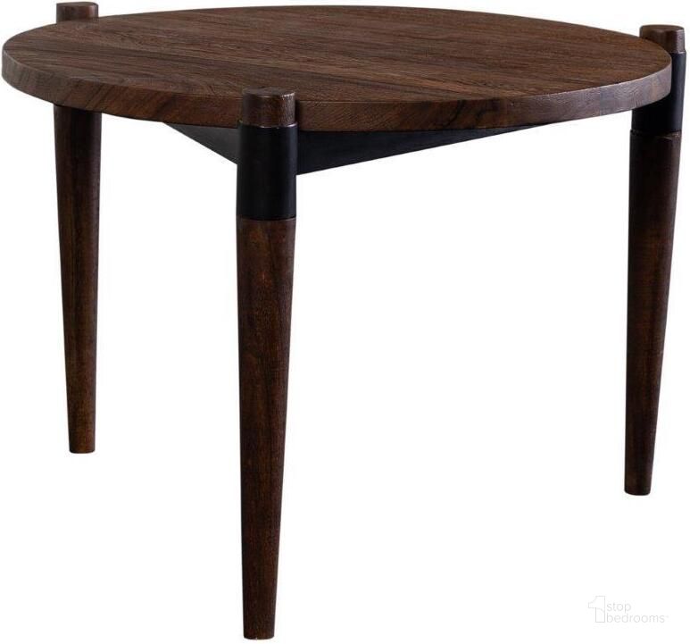 The appearance of Porter Designs Santiago Contemporary Solid Acacia Wood End Table In Brown designed by Porter Designs in the modern / contemporary interior design. This brown piece of furniture  was selected by 1StopBedrooms from Santiago Collection to add a touch of cosiness and style into your home. Sku: 05-108-08-7888. Material: Wood. Product Type: End Table. Image1