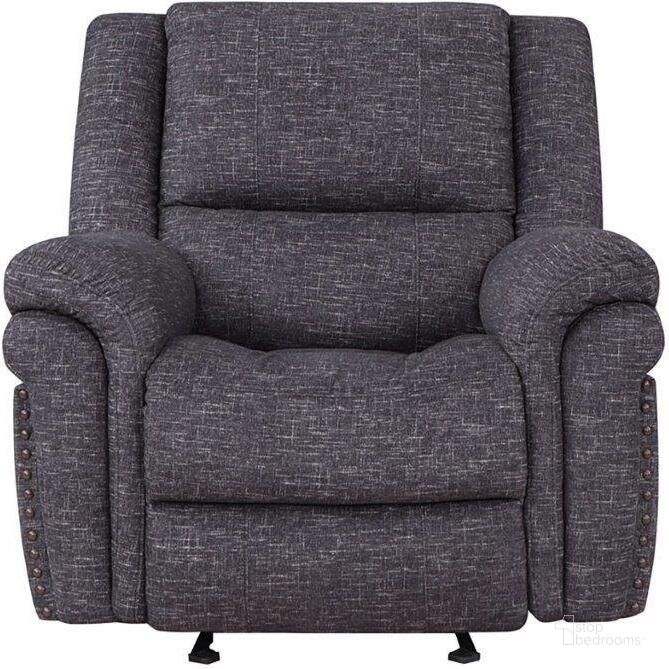 The appearance of Porter Designs Socorro Gliding Recliner In Gray designed by Porter Designs in the modern / contemporary interior design. This gray piece of furniture  was selected by 1StopBedrooms from Socorro Collection to add a touch of cosiness and style into your home. Sku: 03-201-17-7626. Material: Fabric. Product Type: Recliner. Image1