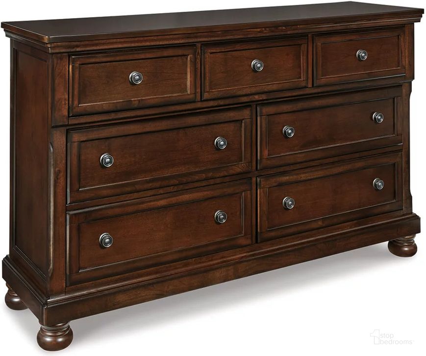 Porter Rustic Brown Dresser by Ashley Furniture | 1StopBedrooms