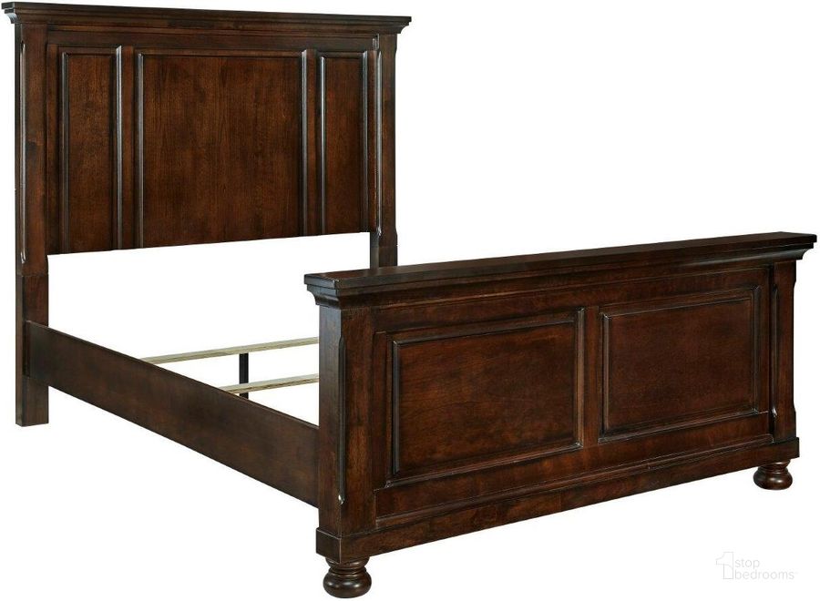 Porter Rustic Brown Queen Panel Bed by Ashley Furniture | 1StopBedrooms