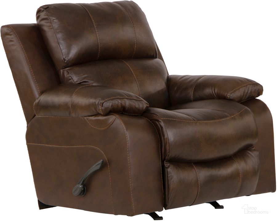 The appearance of Positano Italian Top Grain Leather Match Recliner In Cocoa 499021268930689 designed by Catnapper in the traditional interior design. This cocoa piece of furniture  was selected by 1StopBedrooms from Positano Collection to add a touch of cosiness and style into your home. Sku: 499021268930689. Product Type: Recliner. Material: Leather Match. Image1