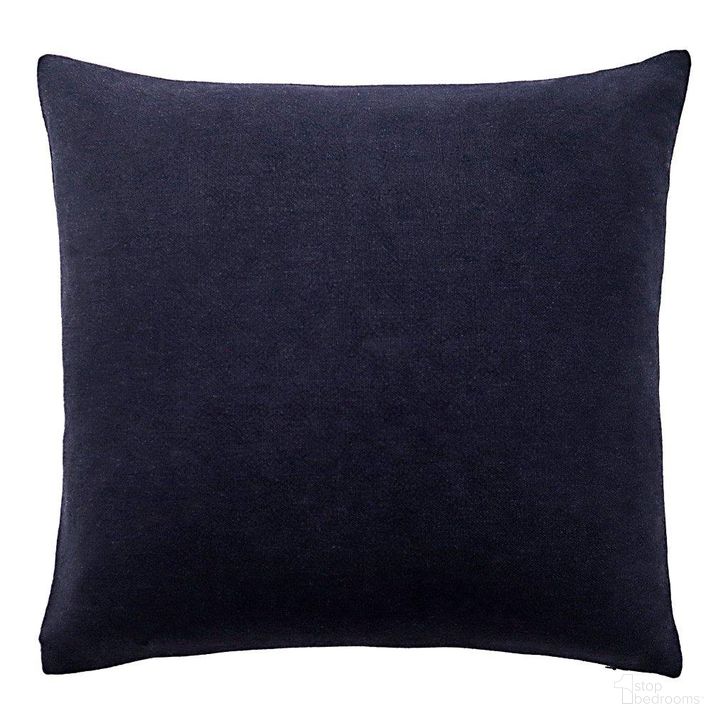The appearance of Prairie Pillow In Rustic Navy designed by Moes Home in the transitional interior design. This navy piece of furniture  was selected by 1StopBedrooms from Prairie Collection to add a touch of cosiness and style into your home. Sku: XU-1025-46. Product Type: Pillow. Material: Linen. Image1