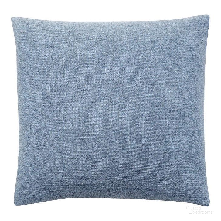 The appearance of Prairie Pillow In Stafford Blue designed by Moes Home in the transitional interior design. This blue piece of furniture  was selected by 1StopBedrooms from Prairie Collection to add a touch of cosiness and style into your home. Sku: XU-1025-45. Product Type: Pillow. Material: Linen. Image1