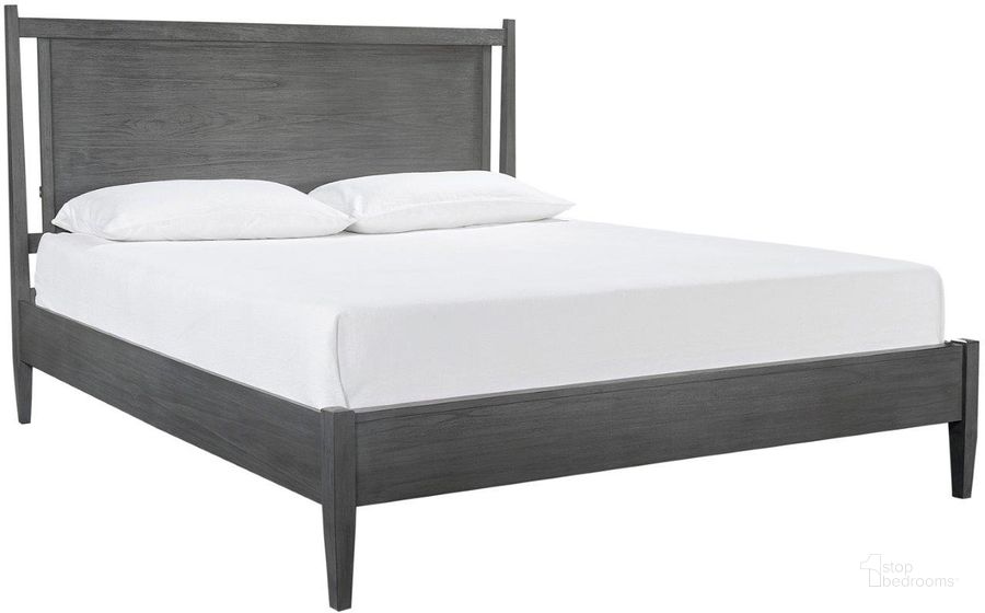 The appearance of Preston King Panel Bed In Grey designed by Aspenhome in the modern / contemporary interior design. This grey piece of furniture  was selected by 1StopBedrooms from Preston Collection to add a touch of cosiness and style into your home. Sku: I597-407;I597-415;I597-406. Bed Type: Panel Bed. Material: Wood. Product Type: Panel Bed. Bed Size: King. Image1