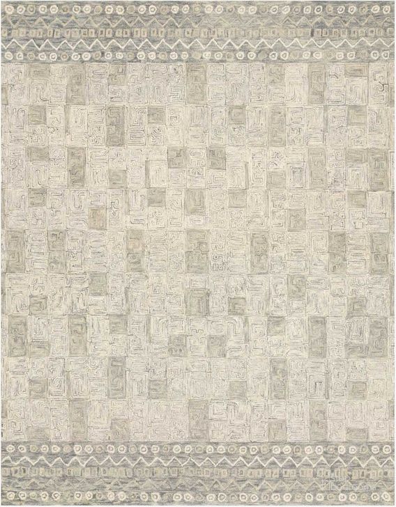 The appearance of Priti Pewter/Natural Rug PRITPRT-04PWNA160S designed by Loloi Rugs in the modern / contemporary interior design. This pewter and natural piece of furniture  was selected by 1StopBedrooms from Priti Collection to add a touch of cosiness and style into your home. Sku: PRITPRT-04PWNA160S. Material: Wool. Product Type: Rug. Image1