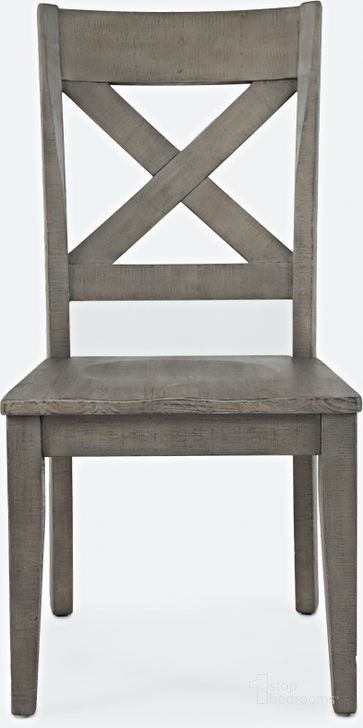 The appearance of Outer Banks X-Back Chair Driftwood Set of 2 designed by Jofran in the transitional interior design. This driftwood piece of furniture  was selected by 1StopBedrooms from Outer Banks Collection to add a touch of cosiness and style into your home. Sku: 1841-395KD. Material: Wood. Product Type: Chair. Image1