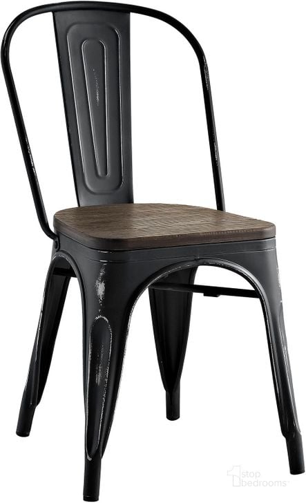 The appearance of Promenade Black Bamboo Side Chair designed by Modway in the modern / contemporary interior design. This black piece of furniture  was selected by 1StopBedrooms from Promenade Collection to add a touch of cosiness and style into your home. Sku: EEI-2028-BLK. Material: Steel. Product Type: Side Chair. Image1