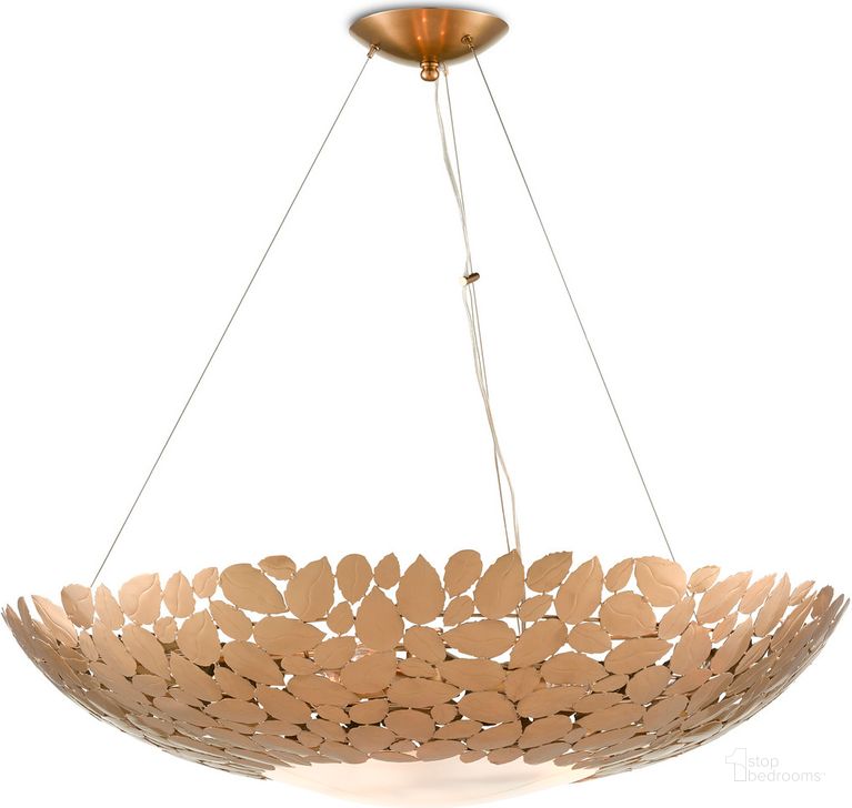 The appearance of Protean Brass Chandelier designed by Currey & Company in the modern / contemporary interior design. This brass piece of furniture  was selected by 1StopBedrooms from Protean Collection to add a touch of cosiness and style into your home. Sku: 9000-0762. Product Type: Chandelier. Material: Iron. Image1