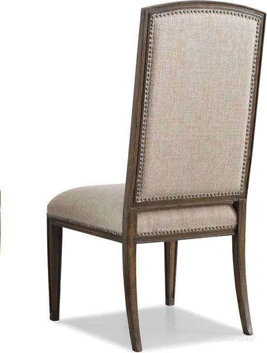 The appearance of Rhapsody Beige Side Chair Set of 2 designed by Hooker in the traditional interior design. This beige piece of furniture  was selected by 1StopBedrooms from Rhapsody Collection to add a touch of cosiness and style into your home. Sku: 5070-75410. Material: Fabric. Product Type: Side Chair.
