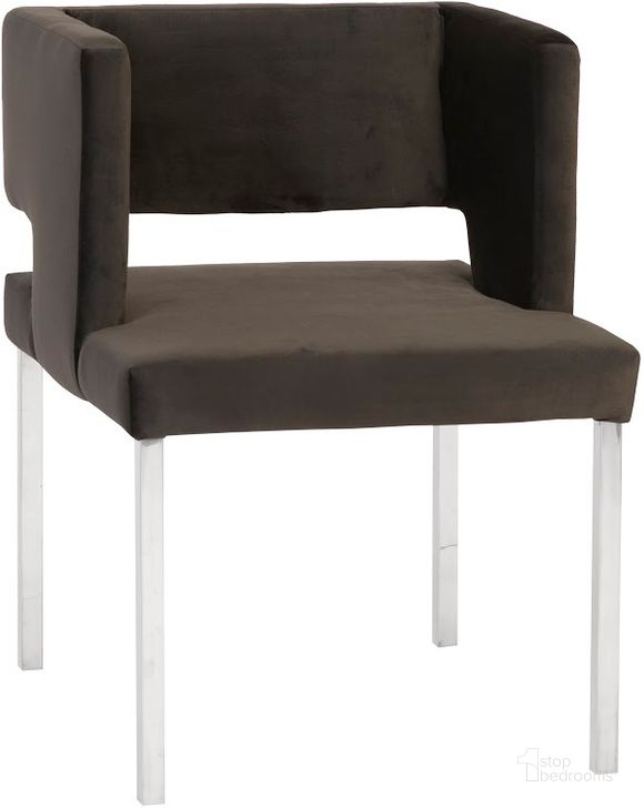 The appearance of Raffia Dining Chair designed by Phillips Collection in the transitional interior design. This black piece of furniture  was selected by 1StopBedrooms from  to add a touch of cosiness and style into your home. Sku: PH96669. Material: Fabric. Product Type: Dining Chair. Image1