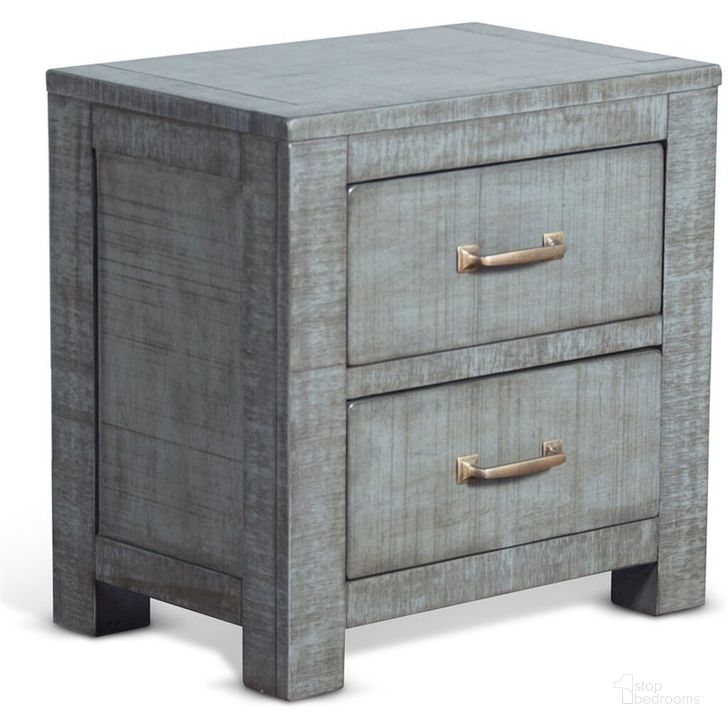 The appearance of Ranch House Little Boy Blue Nightstand designed by Sunny Design in the transitional interior design. This blue piece of furniture  was selected by 1StopBedrooms from Ranch House Collection to add a touch of cosiness and style into your home. Sku: 2319LB-N. Material: Wood. Product Type: Nightstand. Image1