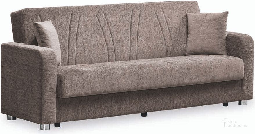 The appearance of Rapidesa Beige Futon designed by Luxury Loft in the modern / contemporary interior design. This beige piece of furniture  was selected by 1StopBedrooms from Rapidesa Collection to add a touch of cosiness and style into your home. Sku: JOK-SB-BE. Product Type: Sofa Bed. Material: Chenille.