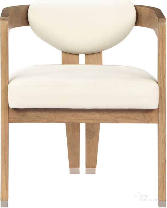 The appearance of Ravenna Wood Dining Chair In Cream designed by Best Master Furniture in the modern / contemporary interior design. This cream piece of furniture  was selected by 1StopBedrooms from Ravenna Collection to add a touch of cosiness and style into your home. Sku: 2302CNC. Material: Wood. Product Type: Dining Chair. Image1