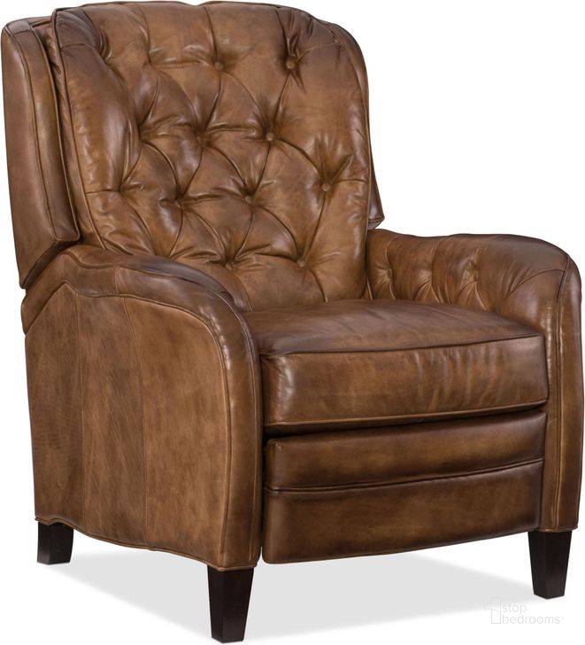 The appearance of Nolte Checkmate Pawn Recliner designed by Hooker in the traditional interior design. This brown piece of furniture  was selected by 1StopBedrooms from Nolte Collection to add a touch of cosiness and style into your home. Sku: RC388-083. Material: Leather. Product Type: Recliner. Image1