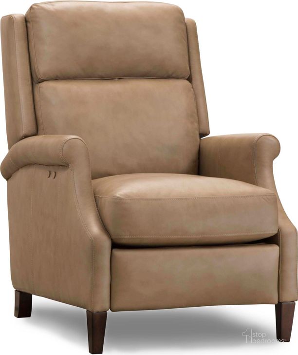 The appearance of Allie Homerun Aaron Power Recliner designed by Hooker in the traditional interior design. This brown piece of furniture  was selected by 1StopBedrooms from Allie Collection to add a touch of cosiness and style into your home. Sku: RC401-PWR-483. Material: Leather. Product Type: Recliner.