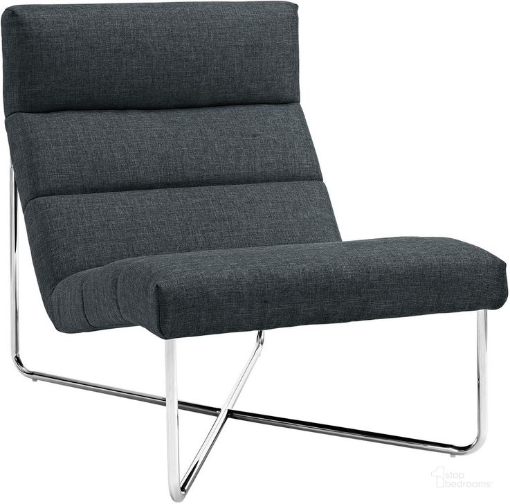 The appearance of Reach Upholstered Fabric Lounge Chair In Gray designed by Modway in the modern / contemporary interior design. This gray piece of furniture  was selected by 1StopBedrooms from Reach Collection to add a touch of cosiness and style into your home. Sku: EEI-2081-GRY. Product Type: Lounge Chair. Material: Plywood. Image1