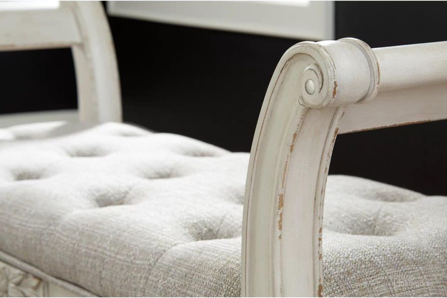 Signature Design by Ashley A3000157 Realyn Accent Bench, Raelyn