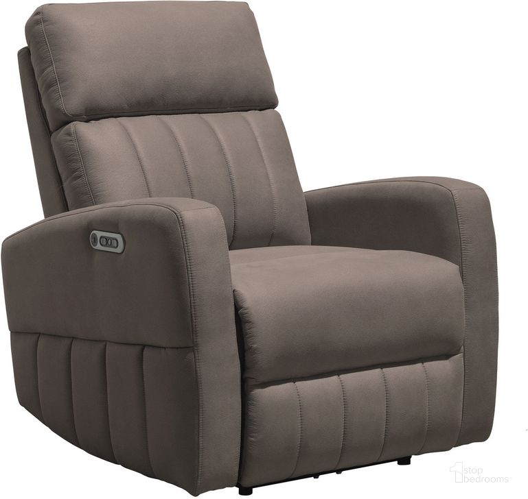 The appearance of Rebel Power Recliner In Brown designed by Parker House in the modern / contemporary interior design. This brown piece of furniture  was selected by 1StopBedrooms from Rebel Collection to add a touch of cosiness and style into your home. Sku: MREB#812PH-MHZ. Material: Polyester. Product Type: Recliner. Image1