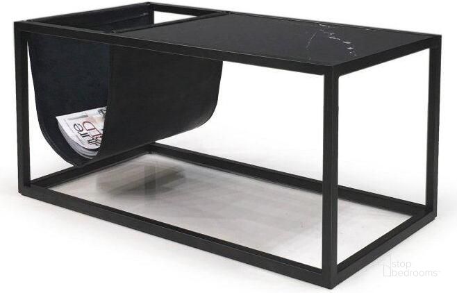 The appearance of Reception Leather-Marble Top Magazine Holder Coffee Table designed by Mobital in the modern / contemporary interior design. This black piece of furniture  was selected by 1StopBedrooms from Reception Collection to add a touch of cosiness and style into your home. Sku: WRA-RECE-BLAC-BLACK. Material: Marble. Product Type: Coffee Table.