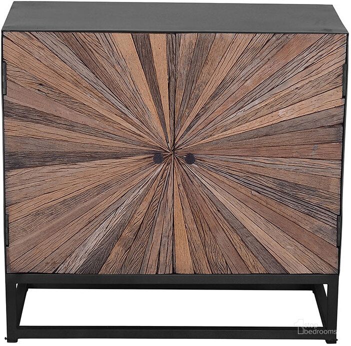 The appearance of Reclaimed Solid Wood Astral Plains 2 Door Accent Cabinet In Natural designed by Jofran in the transitional interior design. This natural piece of furniture  was selected by 1StopBedrooms from Astral Plains Collection to add a touch of cosiness and style into your home. Sku: 1928-32. Material: Wood. Product Type: Accent Cabinet. Image1