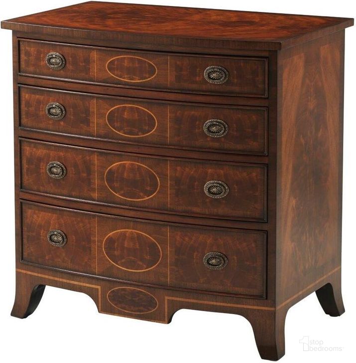 The appearance of Regency Bedroom Nightstand designed by Theodore Alexander in the traditional interior design. This  piece of furniture  was selected by 1StopBedrooms from Essential Collection to add a touch of cosiness and style into your home. Sku: 6005-221. Material: Wood. Product Type: Nightstand.
