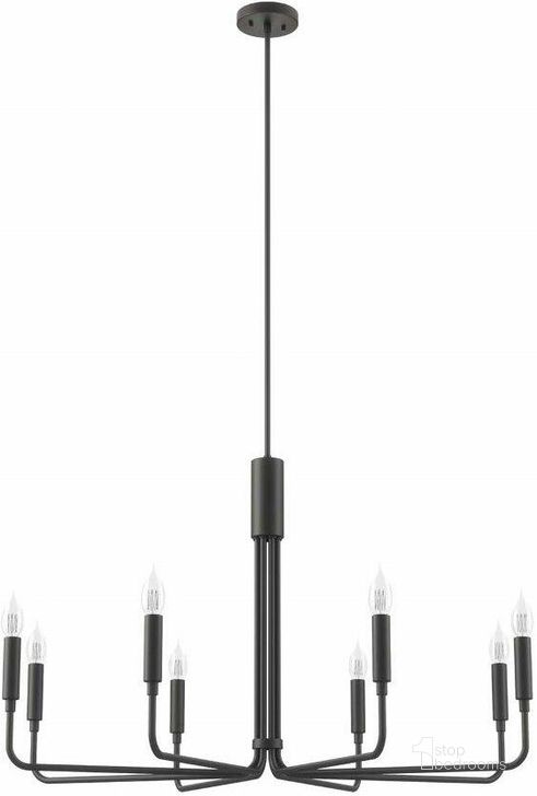 The appearance of Rekindle Black 8-Light Chandelier designed by Modway in the modern / contemporary interior design. This black piece of furniture  was selected by 1StopBedrooms from Rekindle Collection to add a touch of cosiness and style into your home. Sku: EEI-5636-BLK. Product Type: Chandelier. Material: Iron. Image1