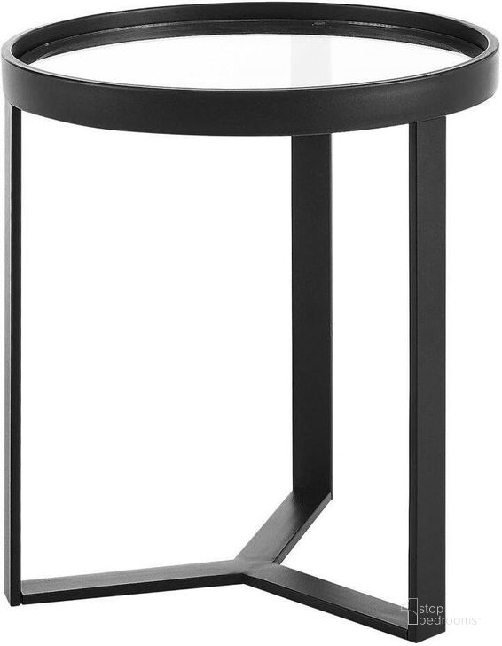 The appearance of Relay Black Side Table designed by Modway in the modern / contemporary interior design. This black piece of furniture  was selected by 1StopBedrooms from Relay Collection to add a touch of cosiness and style into your home. Sku: EEI-6152-BLK. Product Type: Side Table. Material: Stainless Steel. Image1